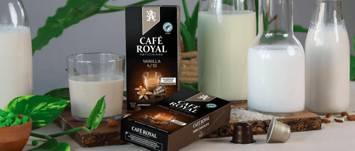 Café Royal Vanille und Schokoladen Kapseln