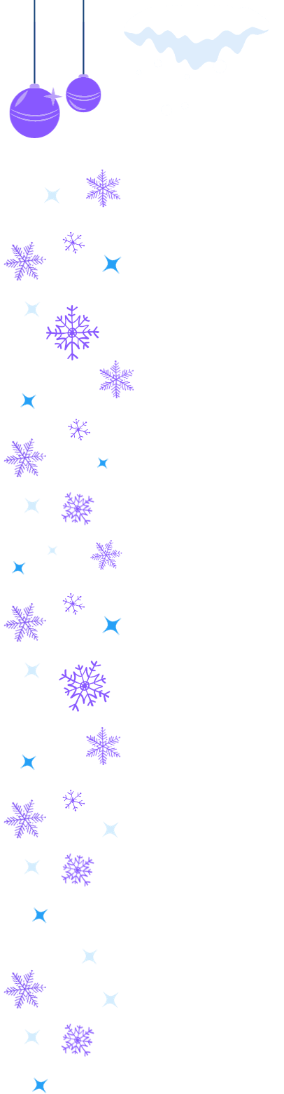 decorative snow