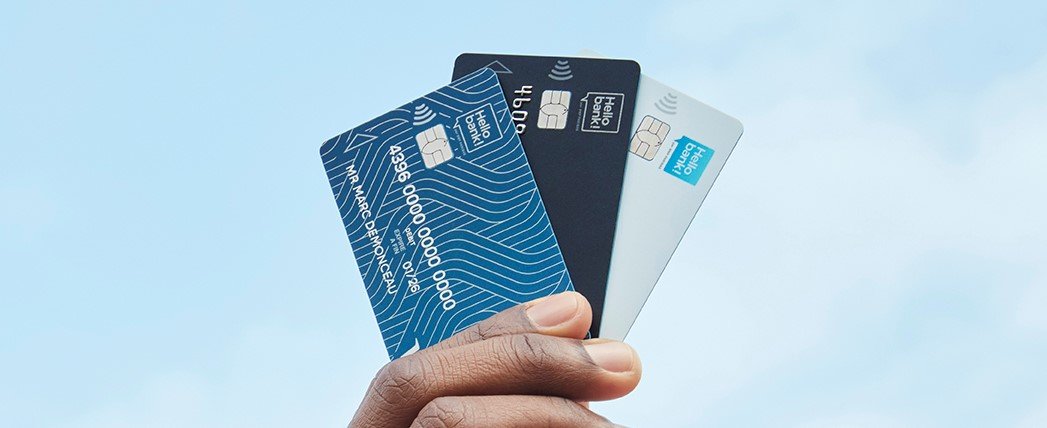 Cartes bancaires Hello Bank