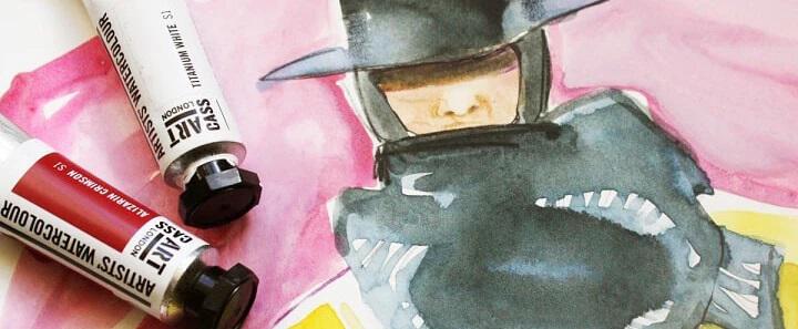 Cass Art discount code and painting