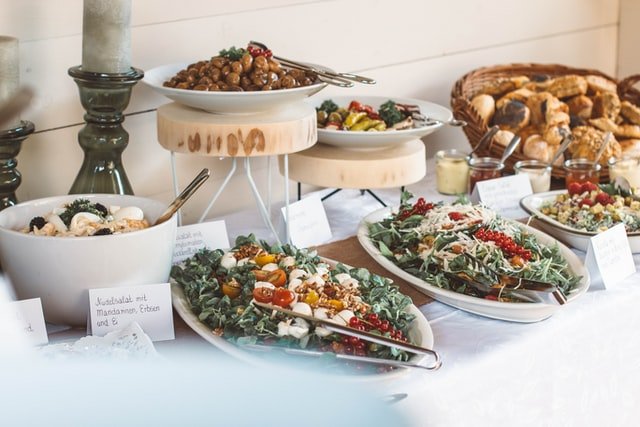 Buffet pour mariages, baptêmes et événements