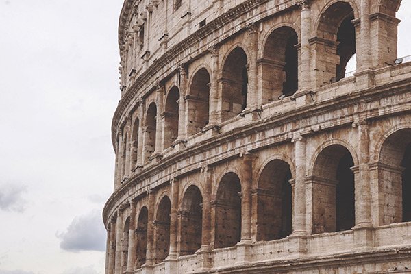 Vue du Colisée de Rome