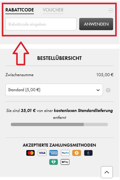 Screenshot von der Bestellübersicht, um deinen Charles & Keith Gutschein einzulösen