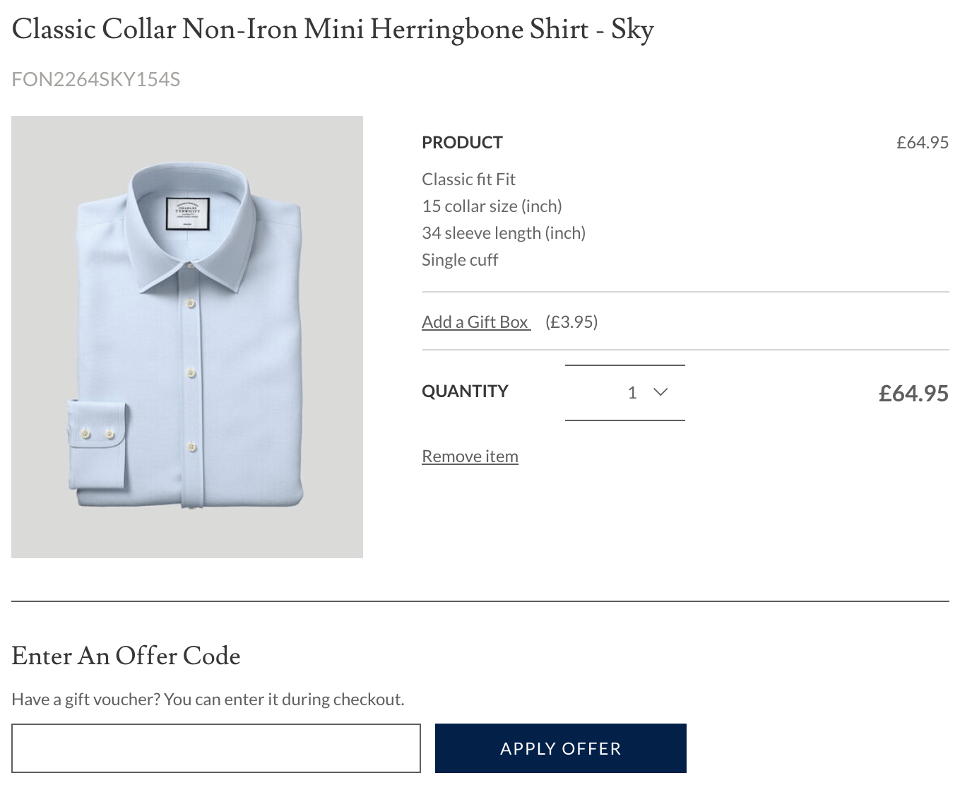 Charles Tyrwhitt Discount Code - 68% Off in April 2024