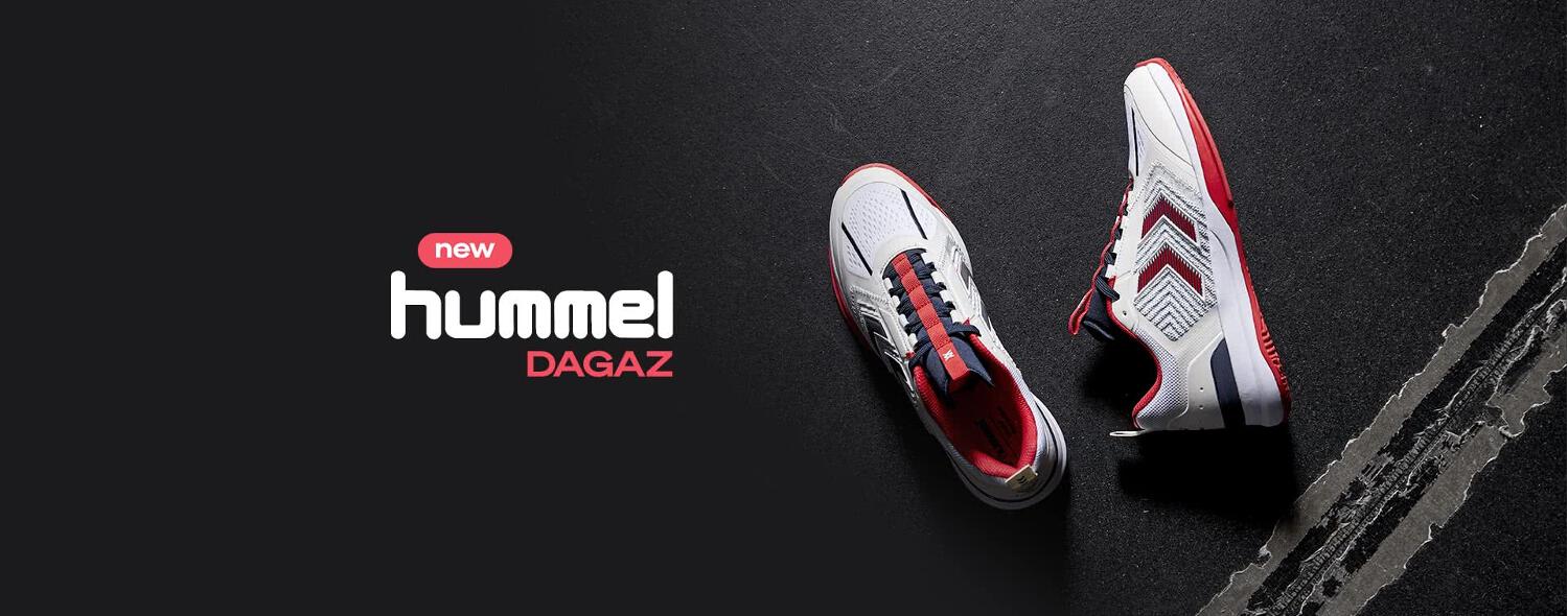 Une paire de chaussures Hummel Dagaz chez Handball Store