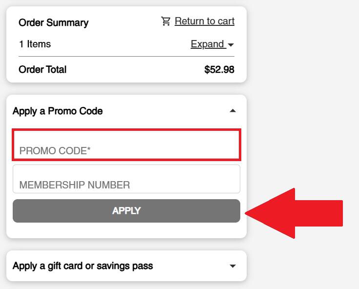 Cheryl&apos;s Cookies promo code box