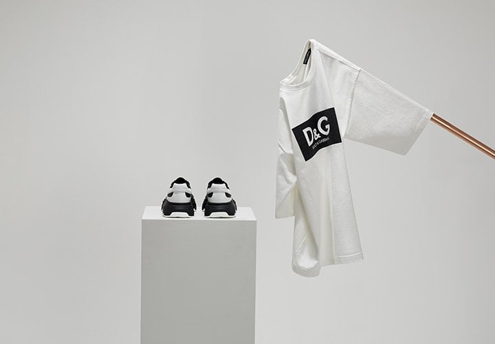 Circle Fashion banner - D&G designer clothing