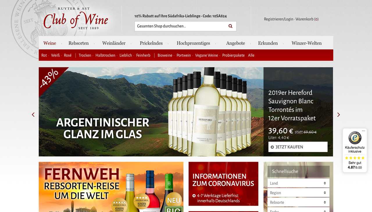 Club of Wine-Shop