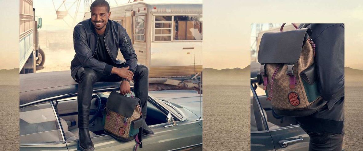 Publicité Coach avec Micheal B Jordan