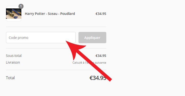 Utiliser un code promo Cinereplicas