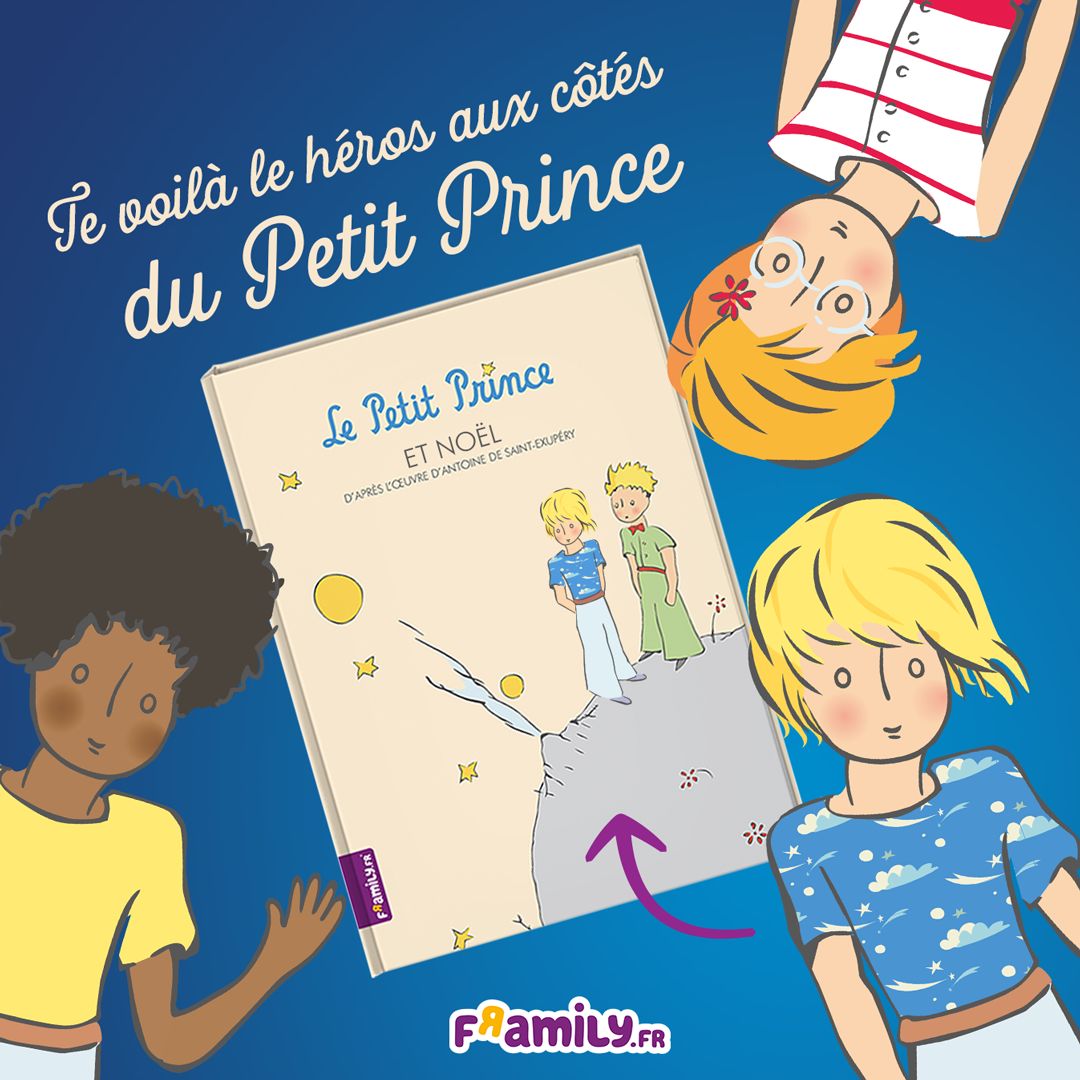 Livre personnalisé Le Petit Prince Framily