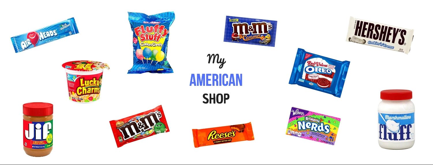 Confiseries américaines sur le site My American Shop