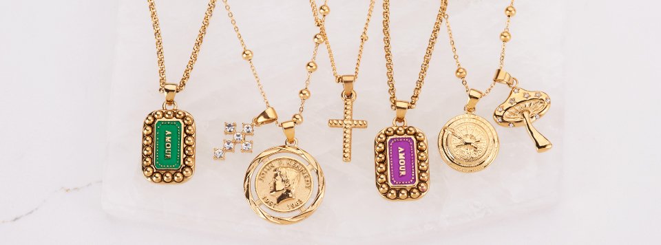 Bannière colliers pendants My Jewellery