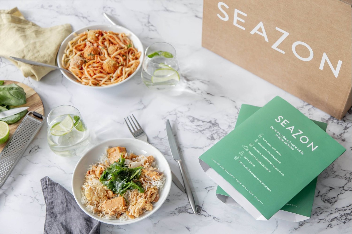 Repas et box Seazon