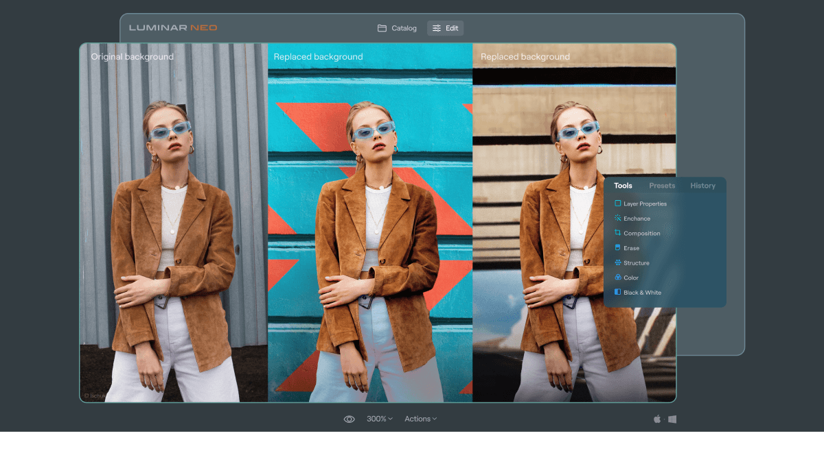 Logiciel de retouches photo Luminar Neo Skylum