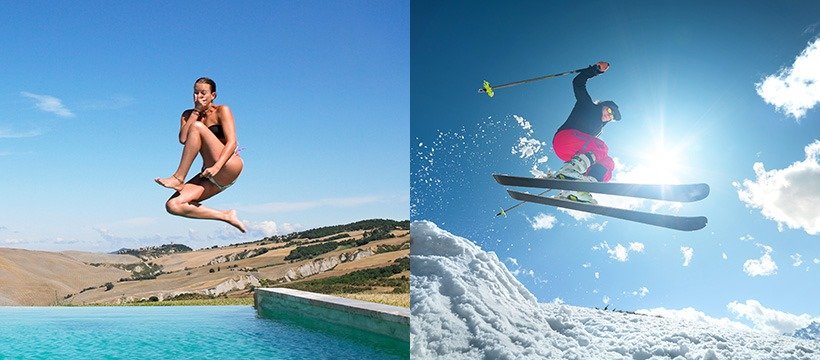 Vacances all inclusive au ski ou à la mer avec Sunweb