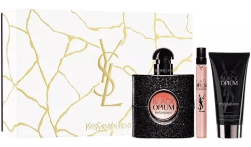 Coffret cadeau Black Opium disponible chez Perfumes'Club