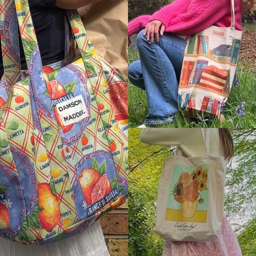 Colourful Tote Bag Compilation