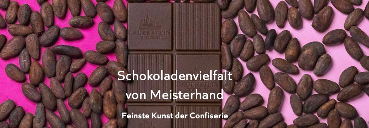 Feine Schokoladenauswahl im Online-Shop von Confiserie Lauenstein