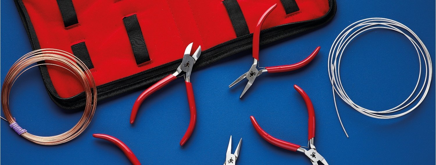 Cooksongold tools: jewellery pliers and wire