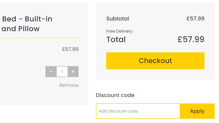 Cosi Home discount code box