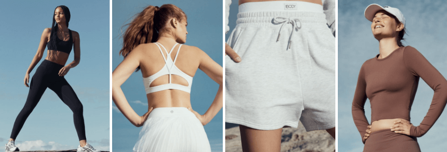 Cotton On Body images of various activewear