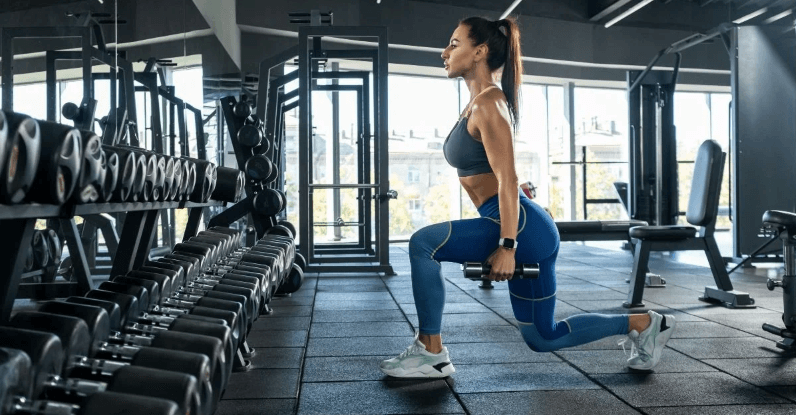 Muscle & Strength woman working out