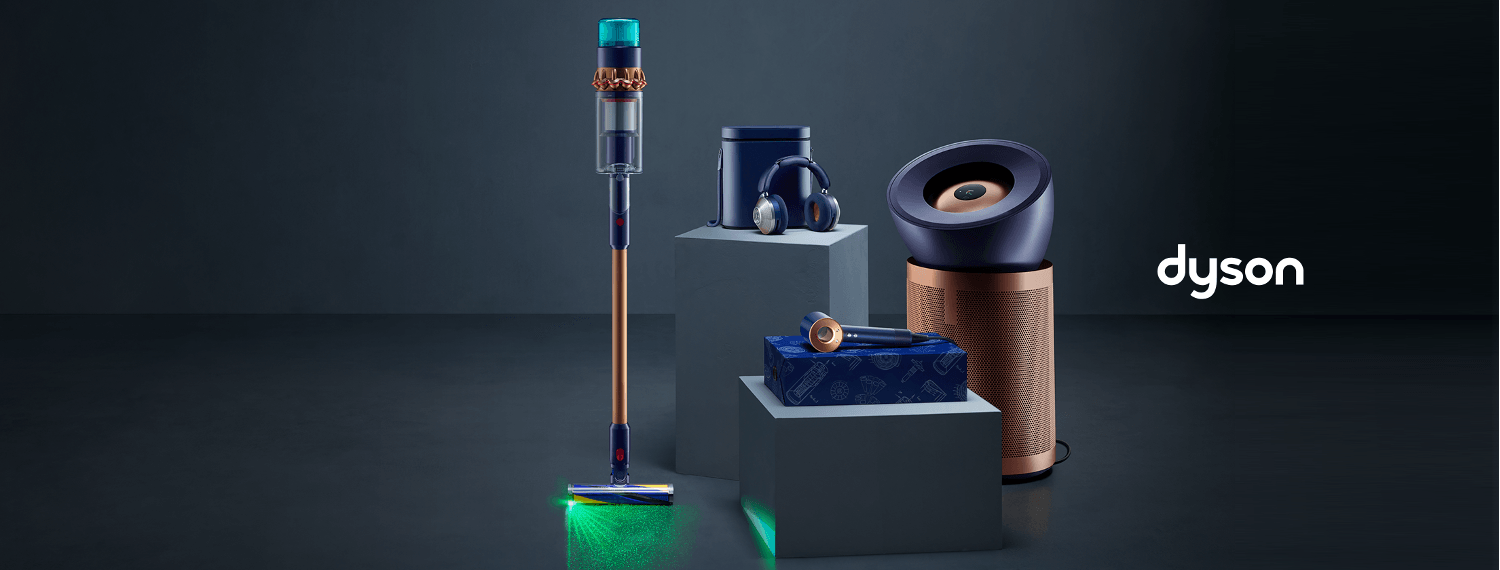 Couverture Facebook avec produits Dyson