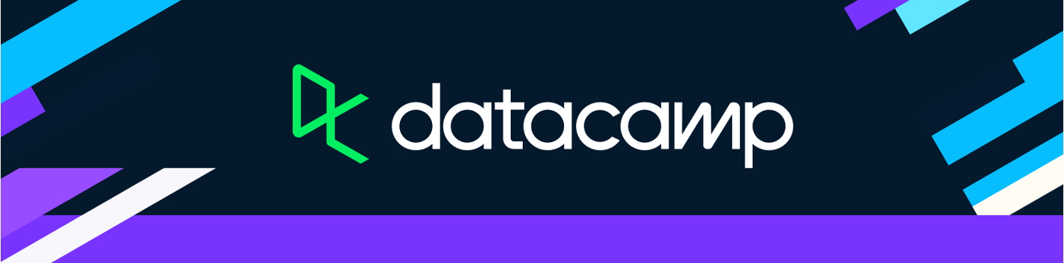DataCamp logo on the DataCamp banner
