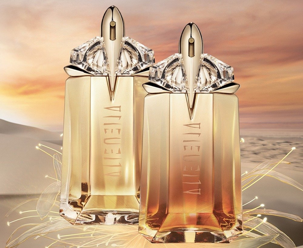 Deux flacons de parfum Alien Mugler