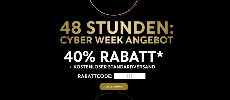 48 Stunden Angebot zum Black Friday: 40 % Rabatt und kostenloser Standardversand bei DFB-Fanshop