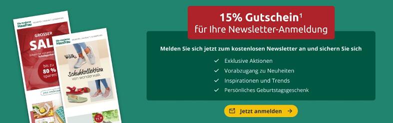 Entdecke exklusive Vorteile mit dem Die moderne Hausfrau Newsletter.