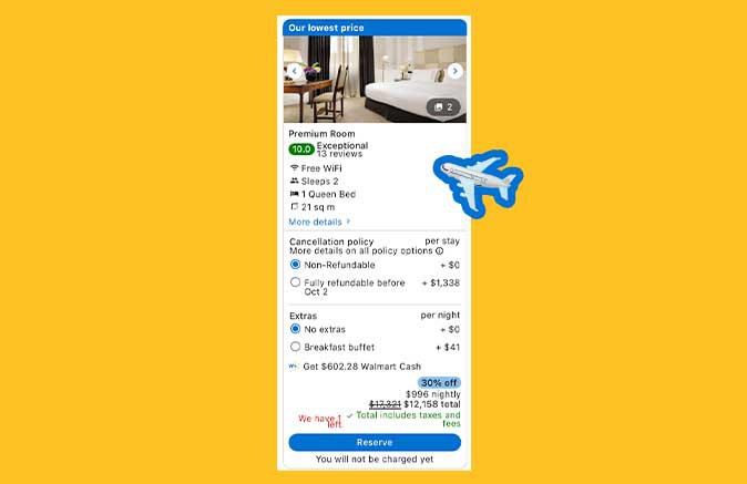 Walmart Trackel Package pricing