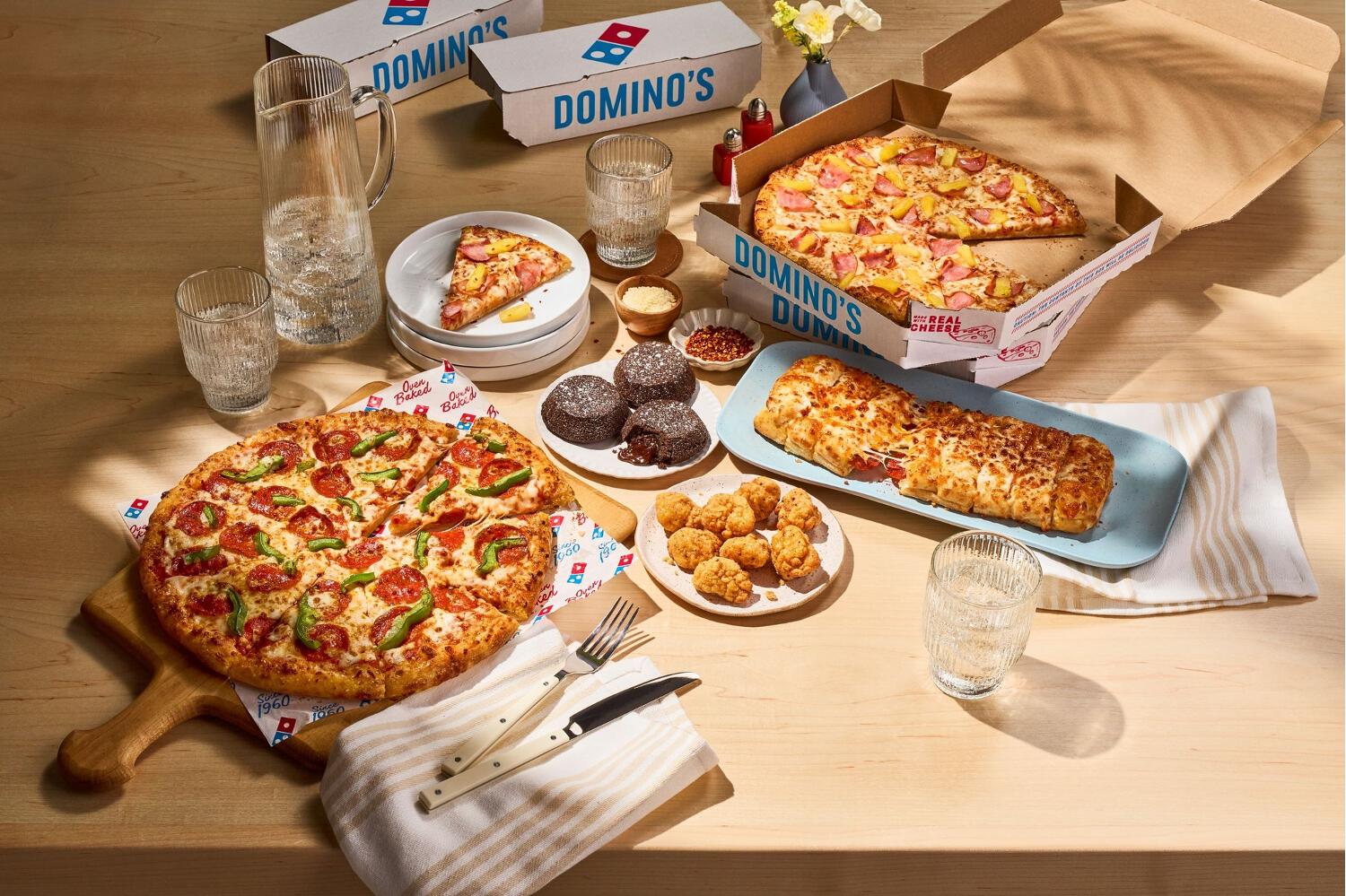 Domino's Pizza meal