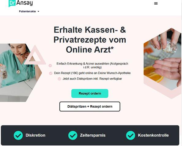 img: dransay-privatrezept / alt: Hol dir ganz einfach ein Rezept bei Dr Ansay.
