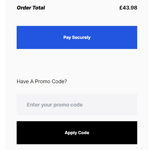 Dripmade discount code area in shopping cart image