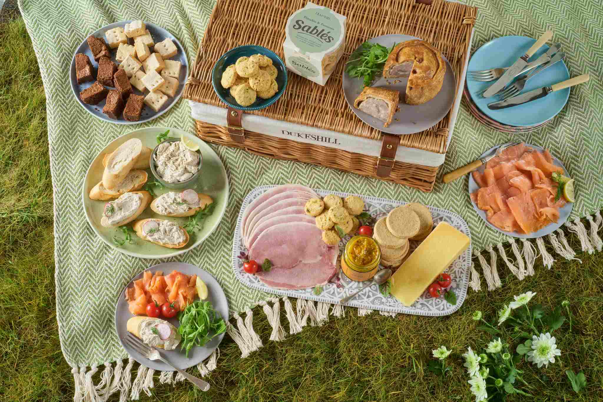 Savoury hamper from DukesHill