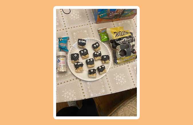 Monster Rice Krispie Treats
