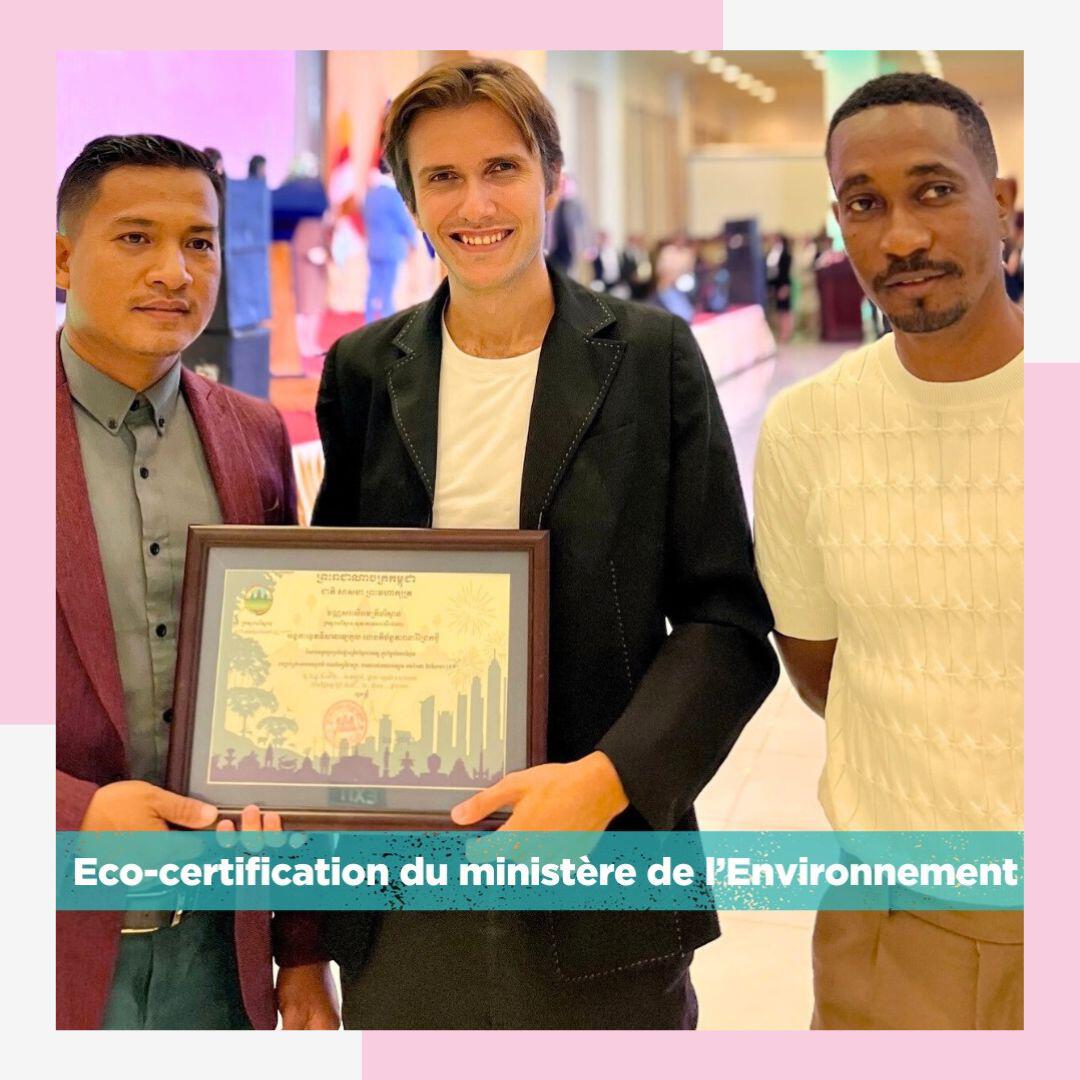 Eco-certification de l'école Happy Chandara