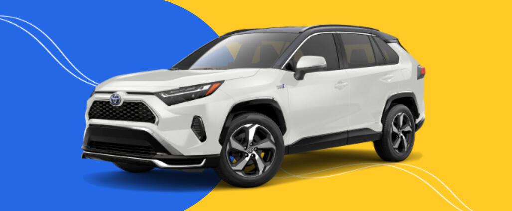 Economy Bookings savings guide image featuring a silver car on a blue and yellow background