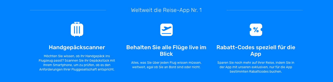 Vorteile und exklusive Rabatte mit der eDreams App