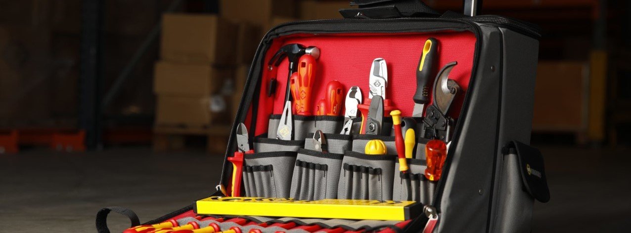 Electrical World banner - tool kit