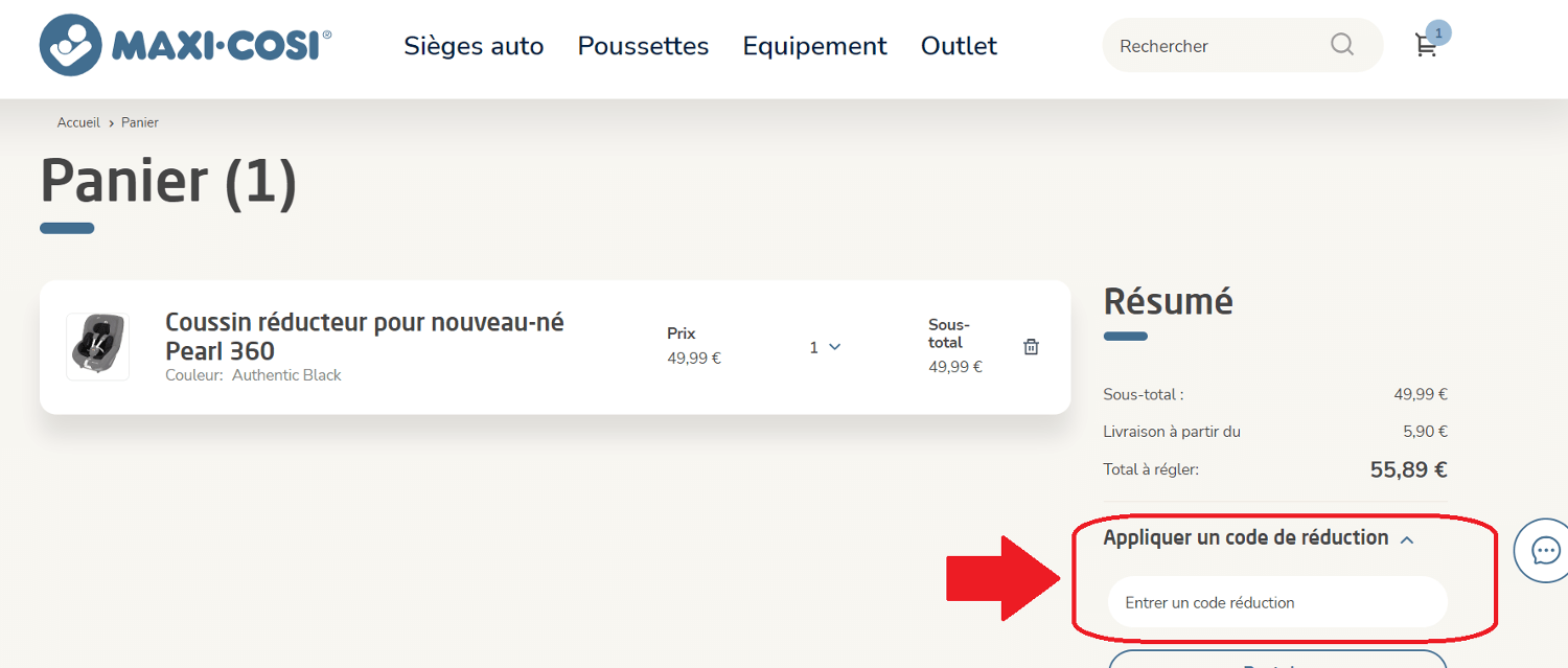 Code promo Maxi Cosi 10 de reduction Novembre 2024