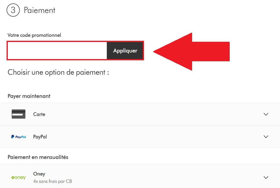 Encadré pour code promo Dyson