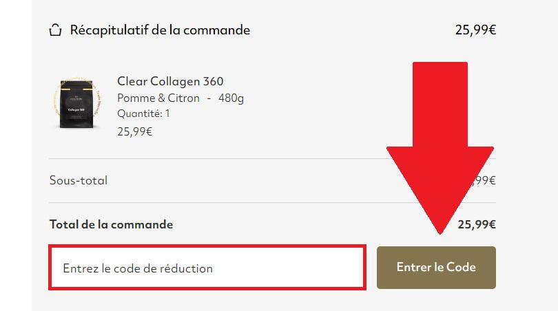 Encadré pour code promo Protein Works