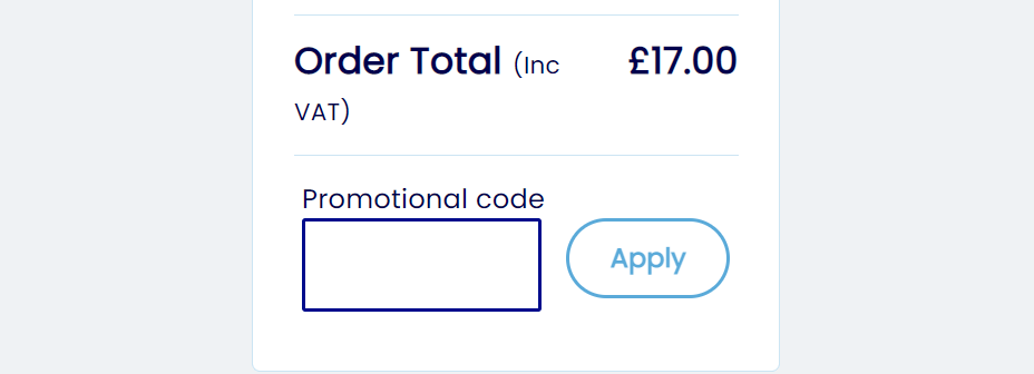 Evri discount code redemption box