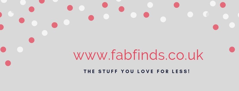 Fabfinds discount codes banner