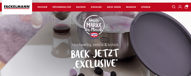 Angebot für Backwaren Zubehör bei Fackelmann