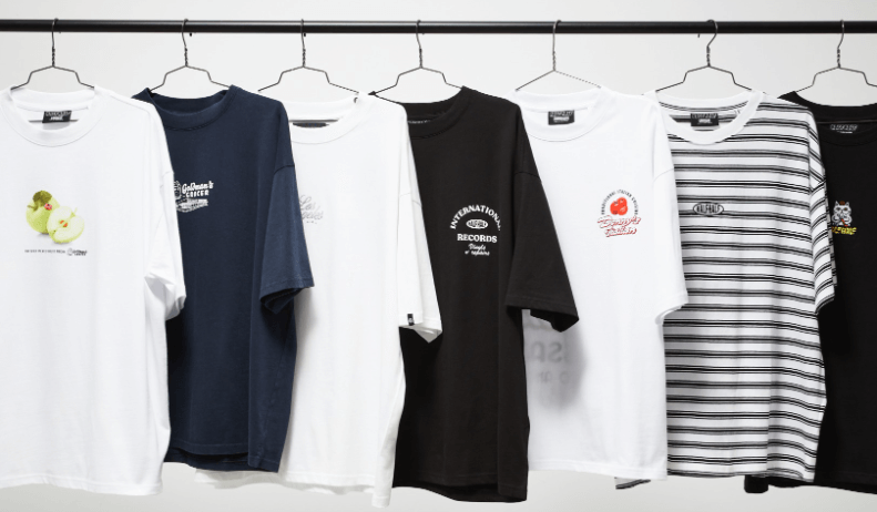 Factorie offers page banner - A clothes rail featuring muted styles