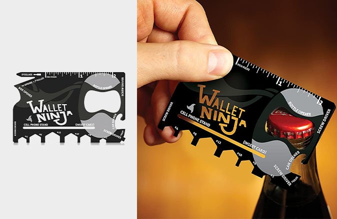 Wallet Ninja Multitool Card